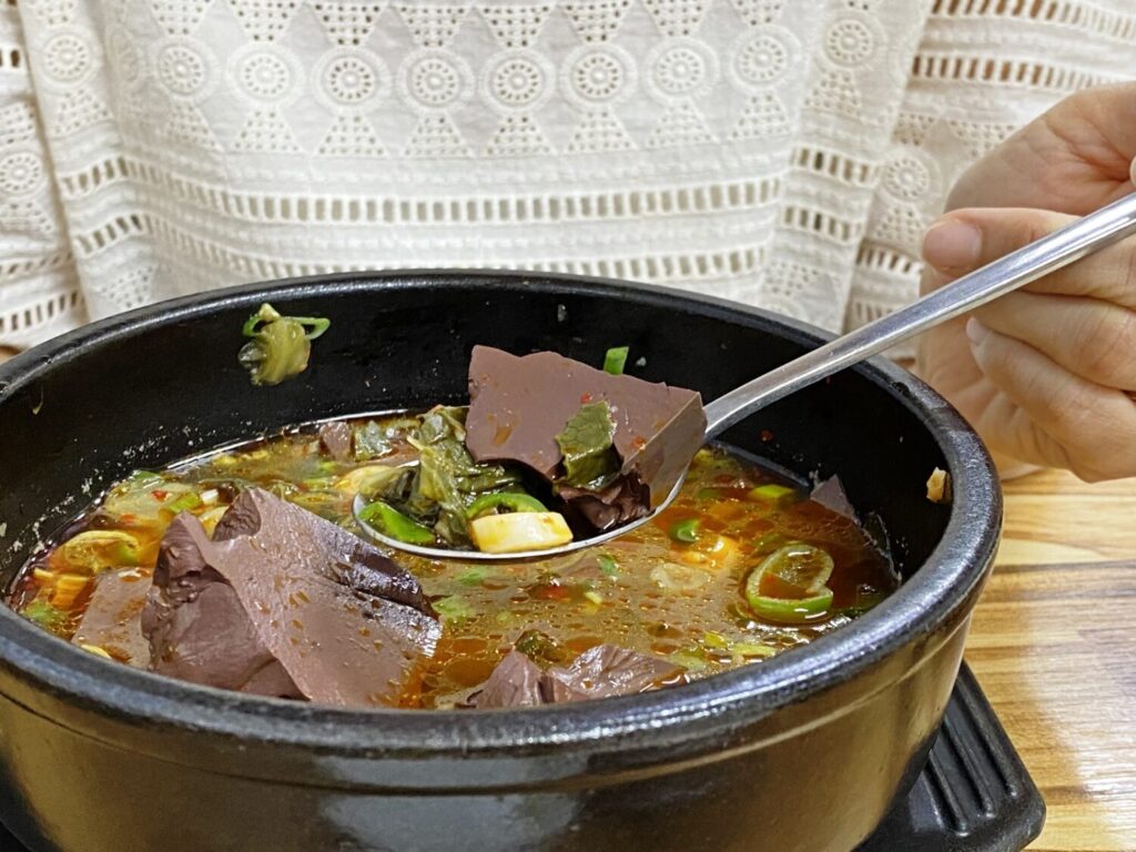 상주 해장국 식당